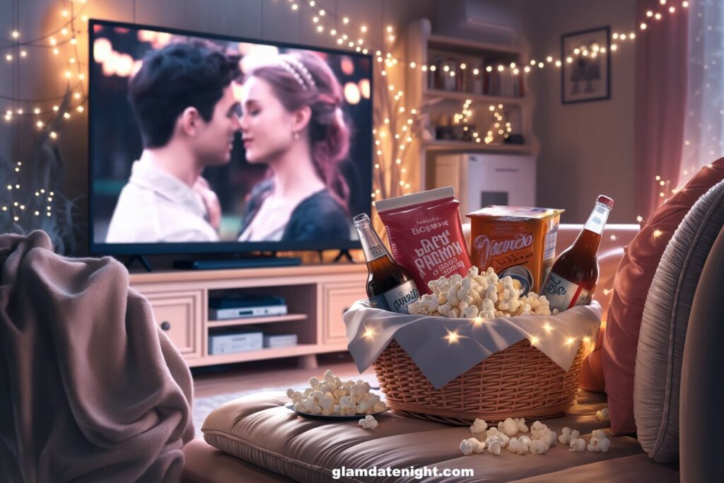 Movie Night Basket: A Cinematic Experience at Home