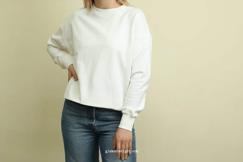 Movie Night Ready Comfy Sweatshirt and Jeans