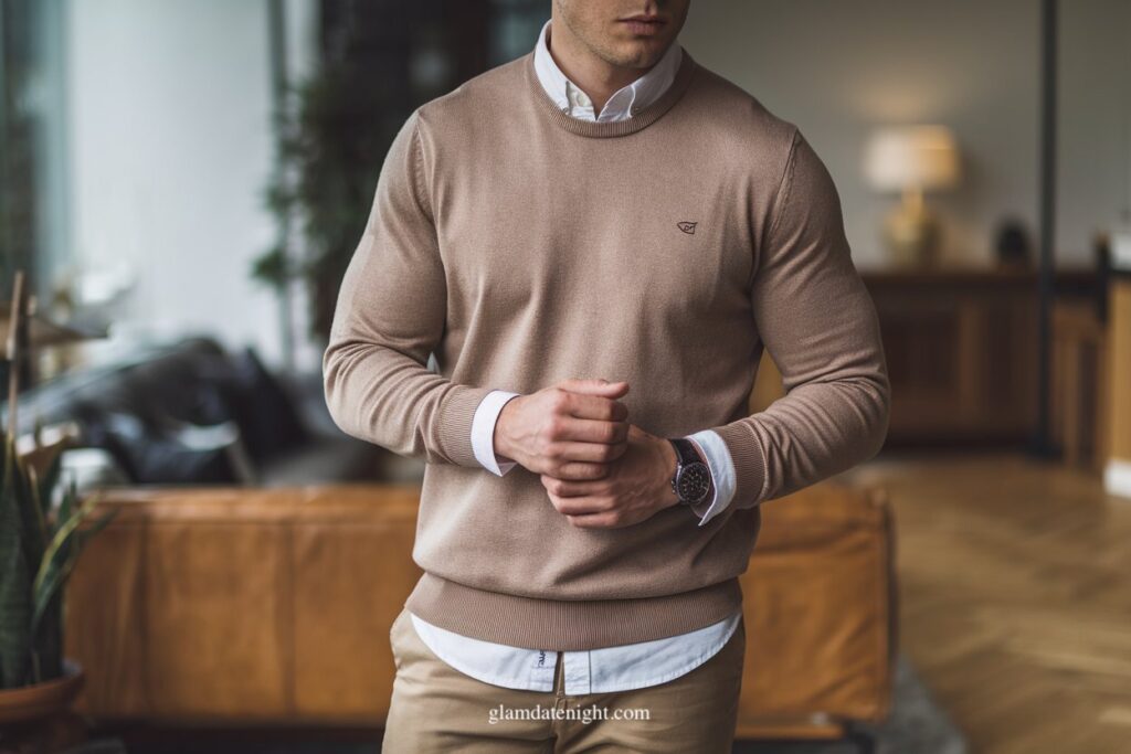 The Sweater & Chinos Combo